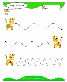 Çizgi Çalışma Sayfaları